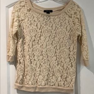Style & Co. lace top